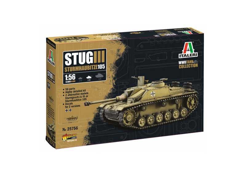 Model Kit military 25756 - Sd. Kfz. 142/1 Sturmgeschütz III (1:56)