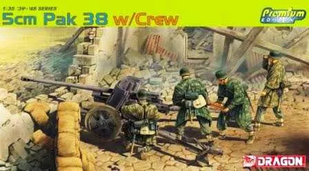 Model Kit military 6444 - 5cm PaK 38 w/CREW (1:35)