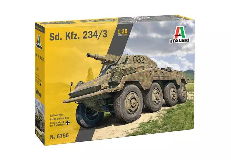 Model Kit military 6756 - Sd. Kfz. 234/3 (1:35)