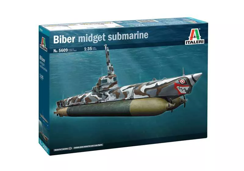 Model Kit ponorka 5609 - U-BOOT BIBER (1:35)