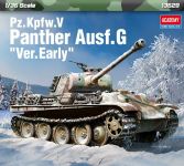 Model Kit tank 13529 - Pz.Kpfw.V Panther Ausf.G "Ver.Early" (1:35)