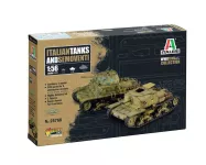 Model Kit tank 25768 - Italian tanks and semoventi (1:56)