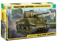 Model Kit tank 3645 - M4A2(76)W "SHERMAN" (1:35)