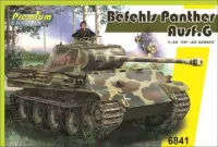 Model Kit tank 6841 - BEFEHLS PANTHER Ausf.G (1:35)