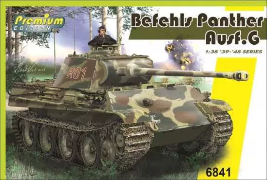 Model Kit tank 6841 - BEFEHLS PANTHER Ausf.G (1:35)