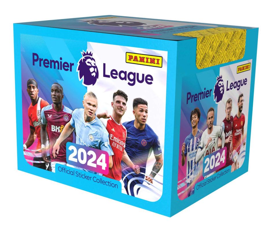 PREMIER LEAGUE 2023/2024 - samolepky - BOX (50 ks)