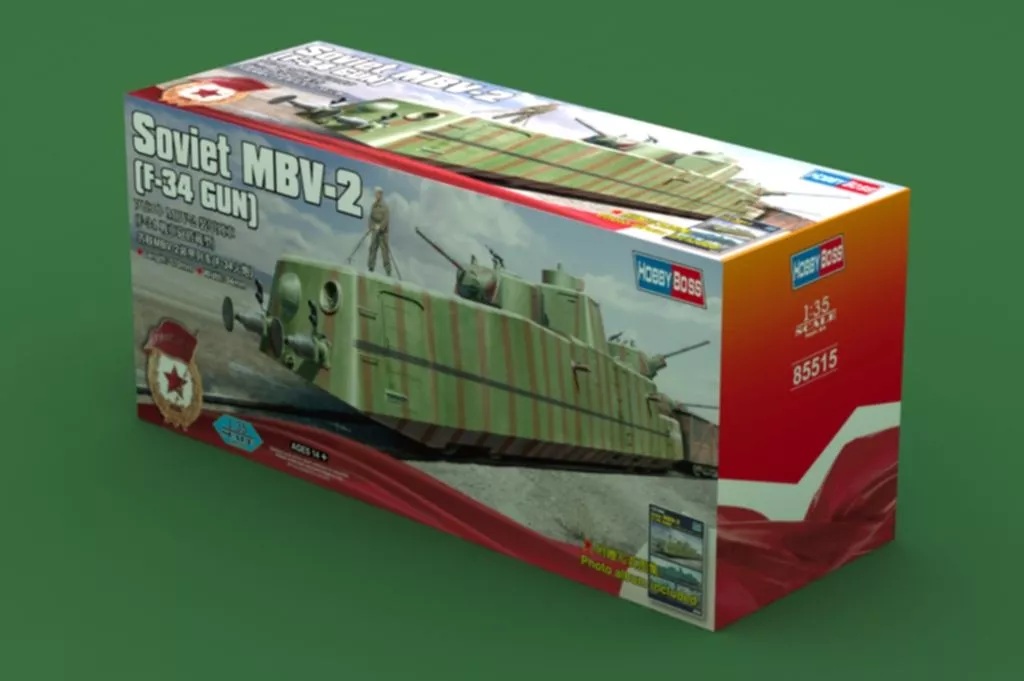 1:35 Soviet MBV-2 ( F-34 GUN) Hobby Boss