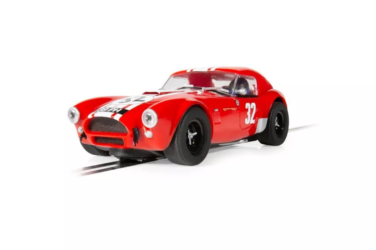 Autíčko GT SCALEXTRIC C4528 - Shelby Cobra 289 - Red - 39PH (1:32)