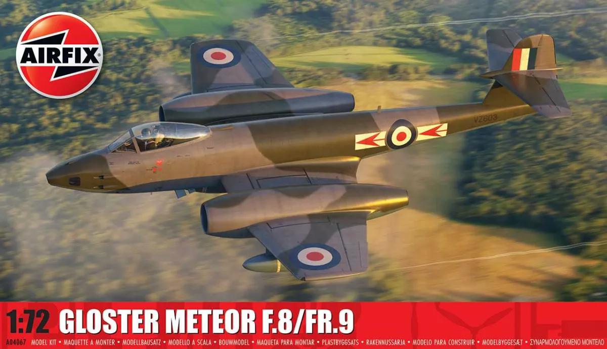 Classic Kit letadlo A04067 - Gloster Meteor F.8/FR.9 (1:72)