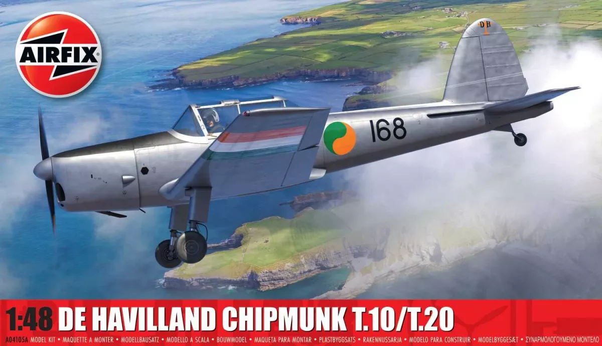 Classic Kit letadlo A04105A - de Havilland Chipmunk T.10/T.20 (1:48)