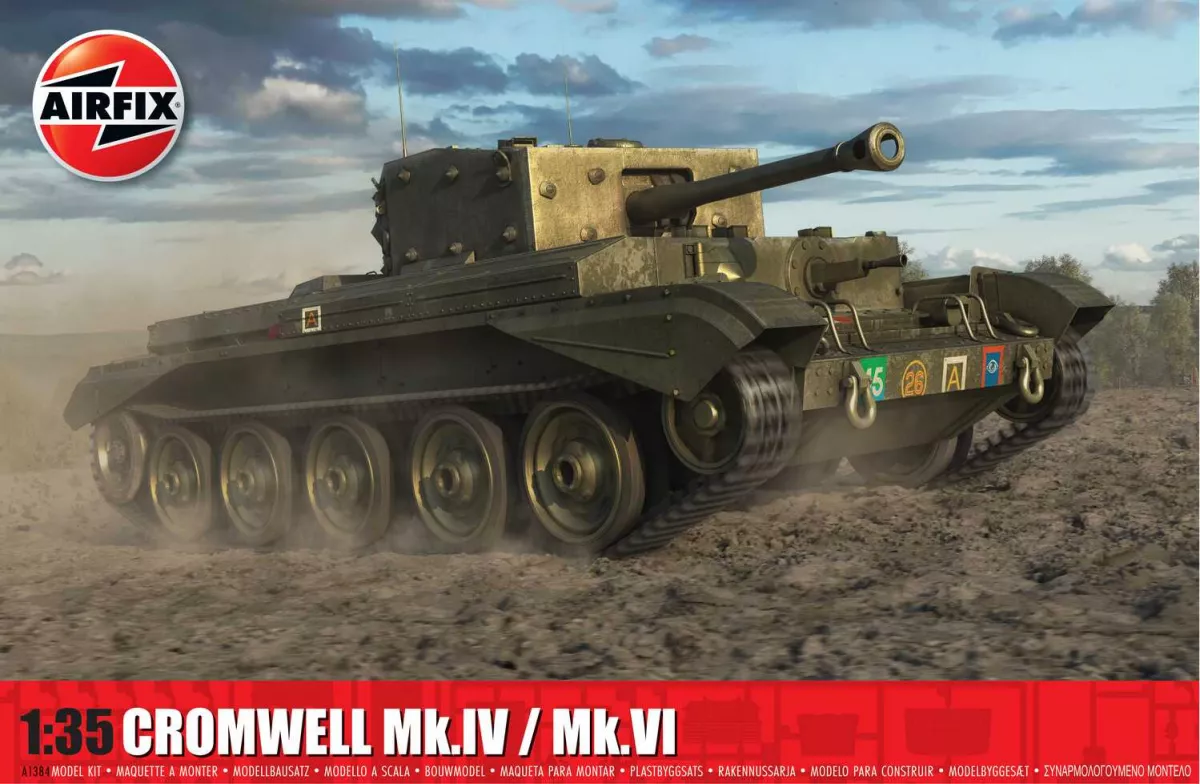 Classic Kit military A1384 - Cruiser Mk.VIII A27M Cromwell Mk.IV / Mk.VI (1:35)