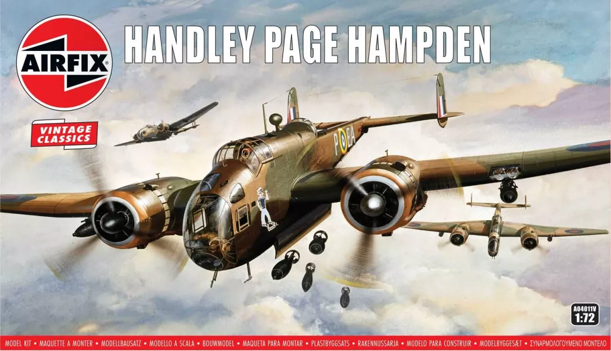 Classic Kit VINTAGE letadlo A04011V - Handley Page Hampden (1:72)