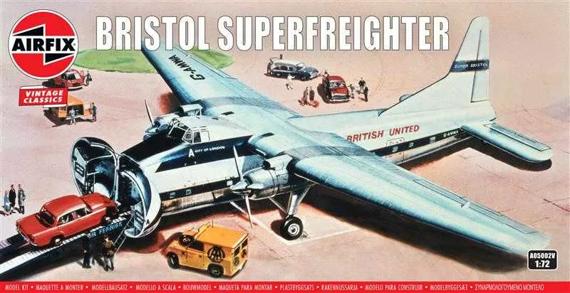 Classic Kit VINTAGE letadlo A05002V - Bristol Superfreighter (1:72)