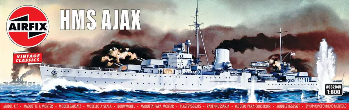 Classic Kit VINTAGE loď A03204V - HMS Ajax (1:600)