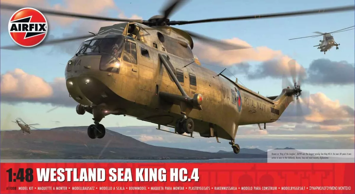 Classic Kit vrtulník A11008 - Westland Sea King HC.4 (1:48)