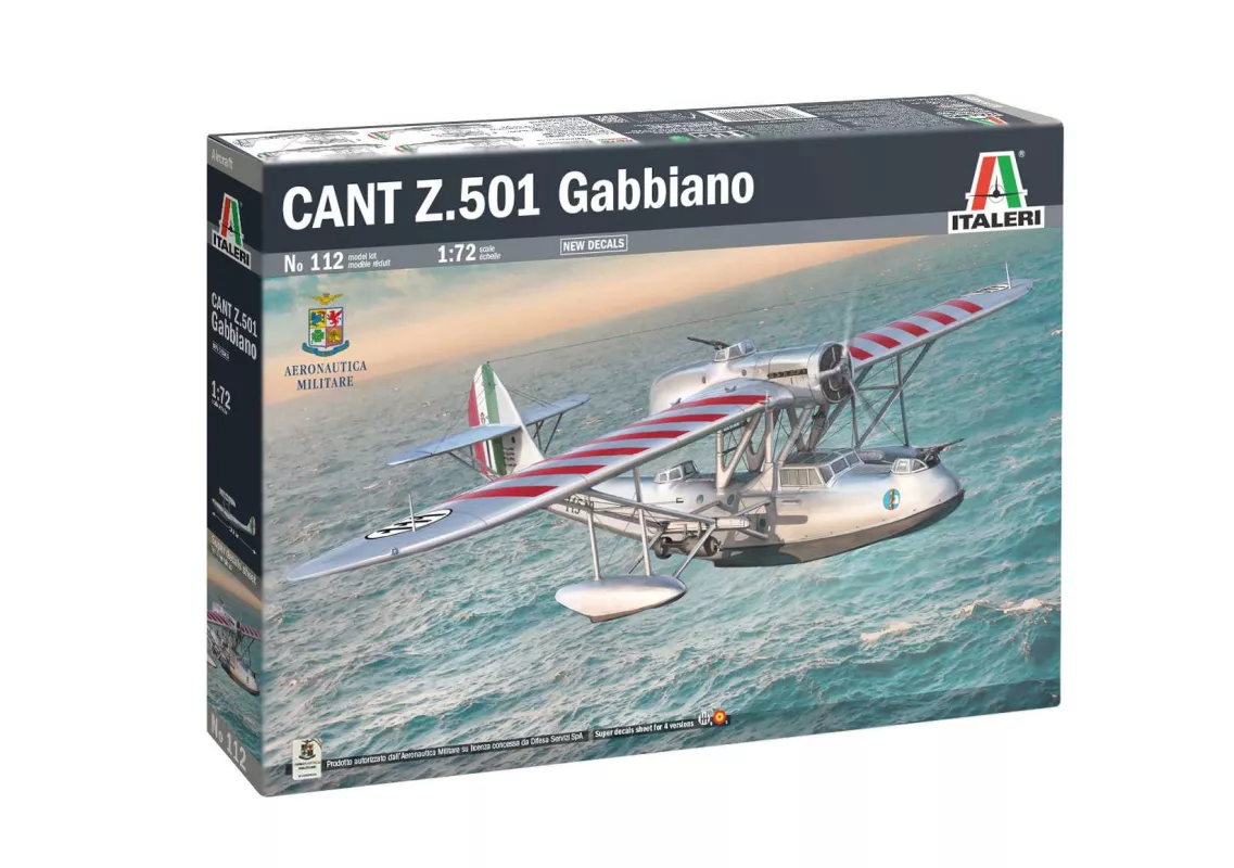 Model Kit letadlo 0112 - CANT Z-501 Gabbiano (1:72)