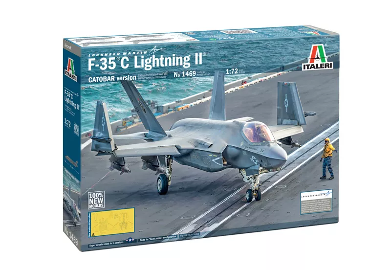 Model Kit letadlo 1469 - F-35C Lightning II (1:72)