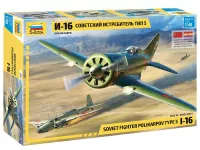 Model Kit letadlo 4832 - Polikarpov I-16 Type V Soviet Fighter (1:48)