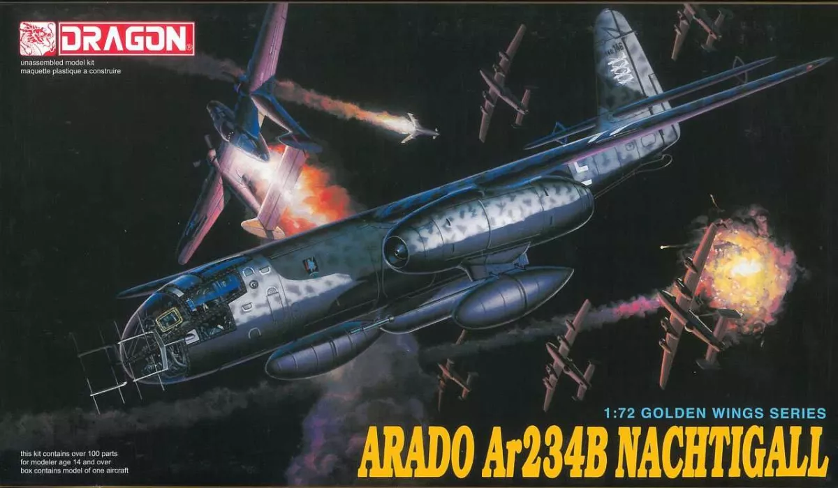 Model Kit letadlo 5012 - AR234B NACHTIGALL (1:72)