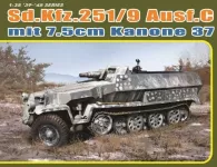 Model Kit military 6225 - Sd.Kfz.251/9 Ausf.C EARLY PRODUCTION (1:35)