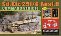 Model Kit military 6442 - Sd.Kfz.251/6 Ausf.C COMMAND VEHICLE (1:35)