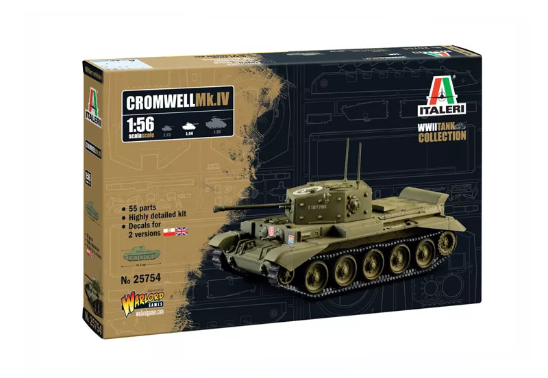 Model Kit tank 25754 - Cromwell Mk. IV (1:56)