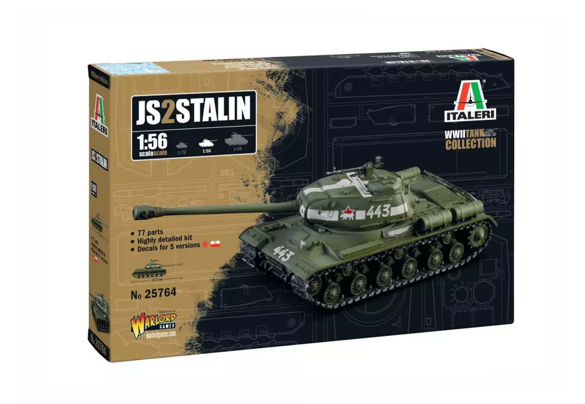 Model Kit tank 25764 - Josef Stalin JS-2 (1:56)