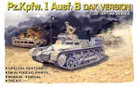 Model Kit tank 6207 - Pzkpfw. I Ausf. B, DAK Version (1:35)