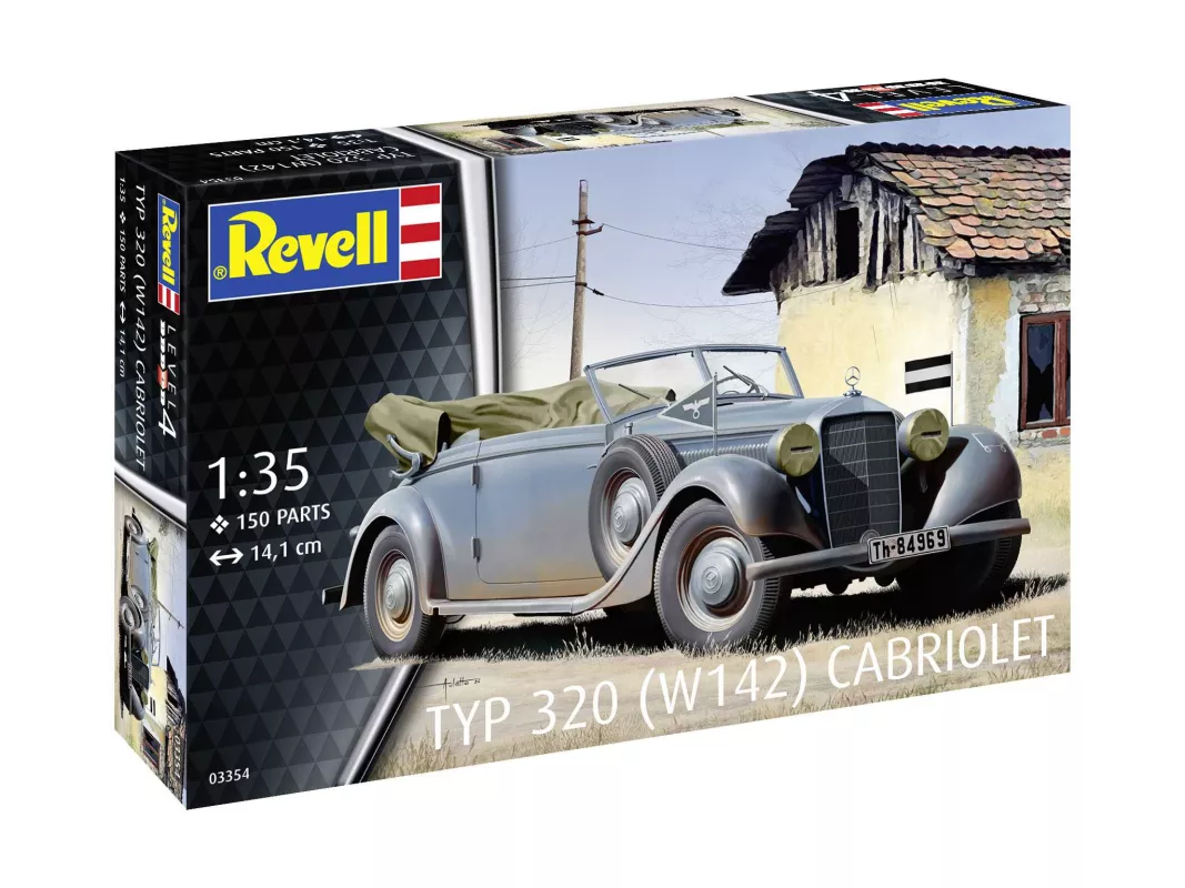 Plastic ModelKit auto 03354 - Typ 320 (W142) Cabriolet (1:35)