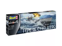 Plastic ModelKit ponorka 05167 - German Submarine Type IX C/40 (U190) (1:144)