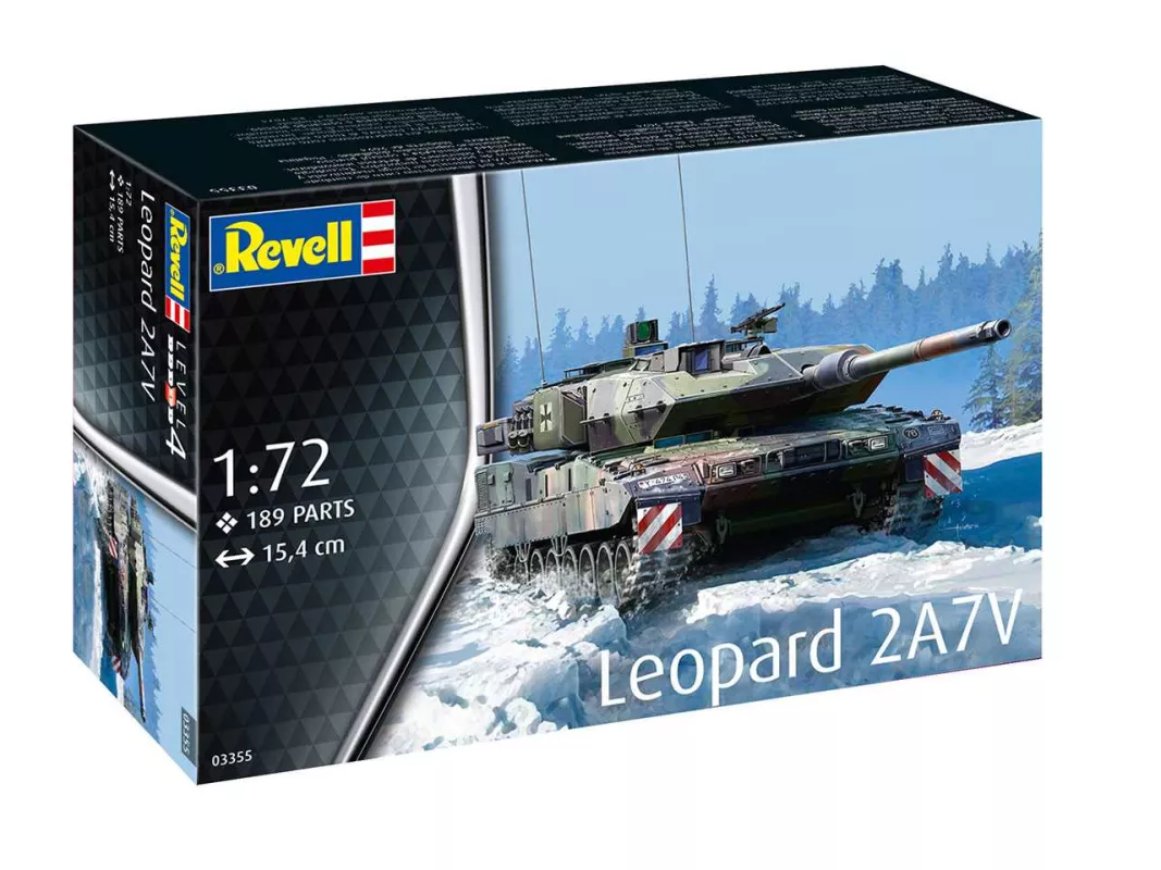 Plastic ModelKit tank 03355 - Leopard 2 A7V (1:72)