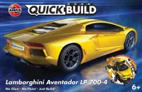 Quick Build auto J6026 - Lamborghini Aventador - Yellow