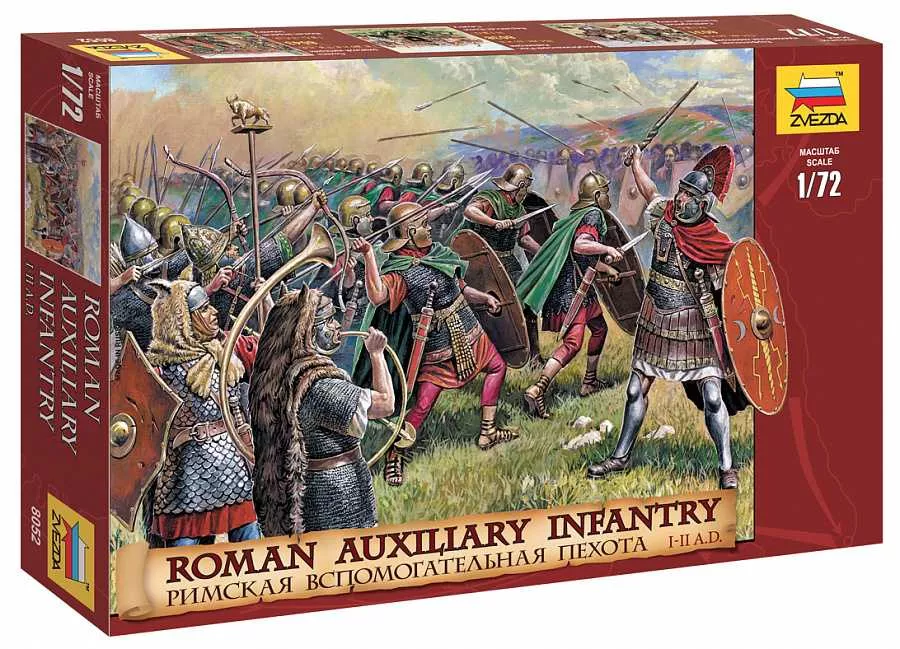 Wargames (AoB) figurky 8052 - Roman Auxiliary Infantry (re-release) (1:72)