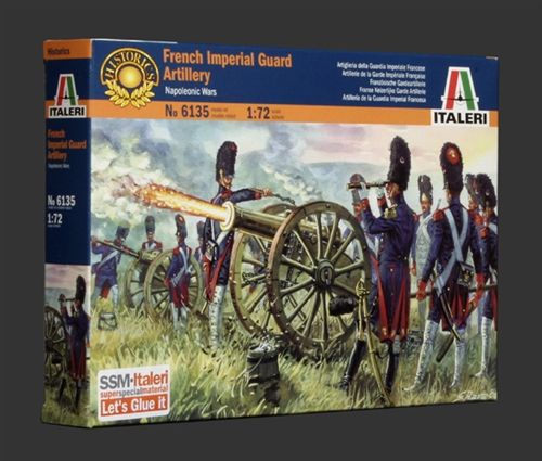 Model Kit figurky 6135 - FRENCH IMPERIAL GUARD ARTILLERY (NAP. WARS) (1:72)
