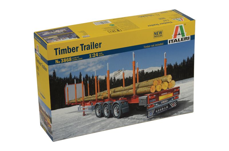 Model Kit návěs 3868 - TIMBER TRAILER (1:24)