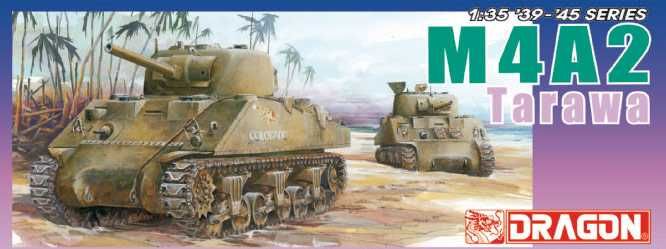 Model Kit tank 6062 - M4A2 TARAWA (1:35)