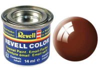 Barva Revell emailová - 32180: leská blátivě hnědá (mud brown gloss)