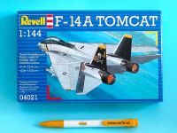 Plastic ModelKit letadlo 04021 - F-14A Tomcat (1:144)