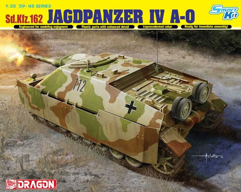 Model Kit military 6843 - Sd.Kfz.162 Jagdpanzer IV A-0 (1:35)