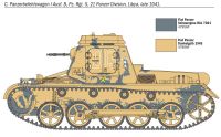 Model Kit military 7072 - SD. KFZ. 265 PANZERBEFEHLSWAGEN (1:72)