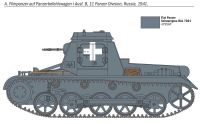 Model Kit military 7072 - SD. KFZ. 265 PANZERBEFEHLSWAGEN (1:72)