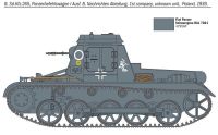 Model Kit military 7072 - SD. KFZ. 265 PANZERBEFEHLSWAGEN (1:72)