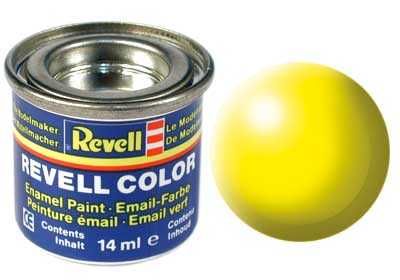 Barva Revell emailová - 32312: hedvábná světle žlutá (luminous yellow silk)