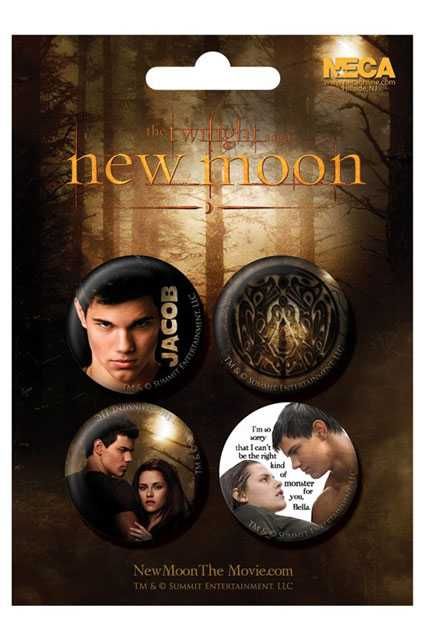 Placka set - Twilight saga - New Moon - Jacob - 4x38mm