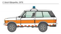 Model Kit auto 3661 - Police Range Rover (1:24)