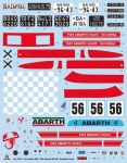 Model Kit auto 4705 - FIAT Abarth 695SS/Assetto Corsa (1:12)