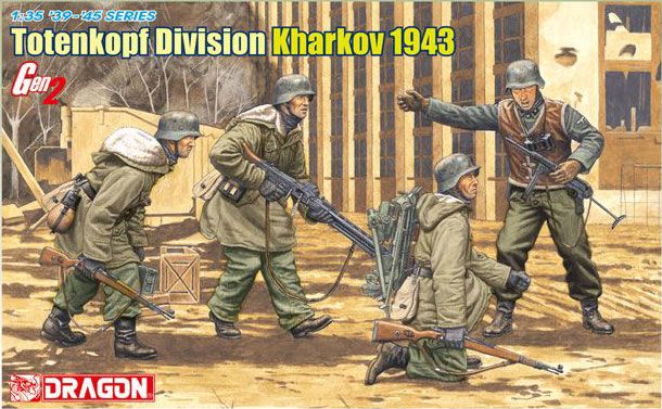 Model Kit figurky 6385 - Totenkopf Division (Kharkov 1943) (1:35) Dragon