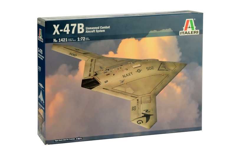 Model Kit letadlo 1421 - X-47B (1:72) Italeri