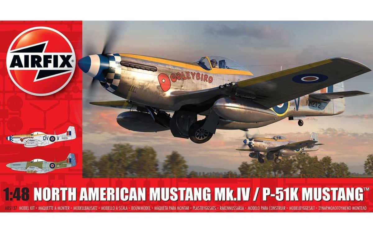 Classic Kit letadlo A05137 - North American Mustang Mk.IV (1:48) Airfix
