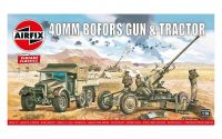 Classic Kit VINTAGE military A02314V - Bofors 40mm Gun &amp; Tractor (1:76)
